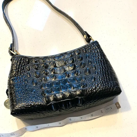 Brahmin Anytime mini croc shoulder bag - Picture 9 of 9